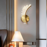 Leaves Feathers Led Wall Lamp Ha084517
