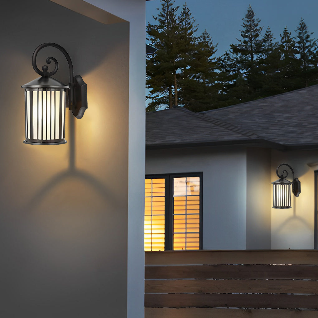 Waterproof Black Outdoor Wall Light Ha084129