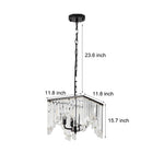 4 Lights Crystal Modern Chandelier Ha098571