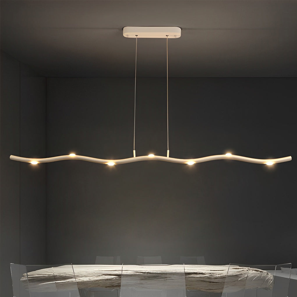 Long Strip Modern Pendant Light Ha083604