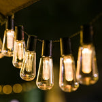 40 Lights Long Bulb Solar String Light Ha083532