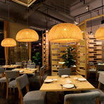 Bamboo Lantern Led Chandelier Li002202