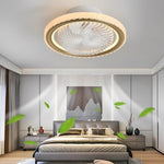Round Bladeless Ceiling Fans Ha084069