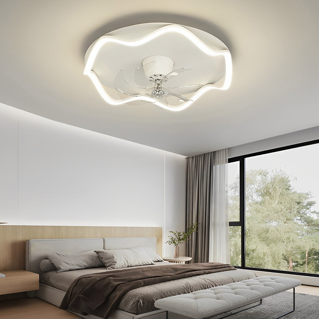 Mute 360 Shaking Bladeless Ceiling Fan Ha083140