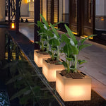 Square Waterproof Solar Flower Pot Light Ha085510