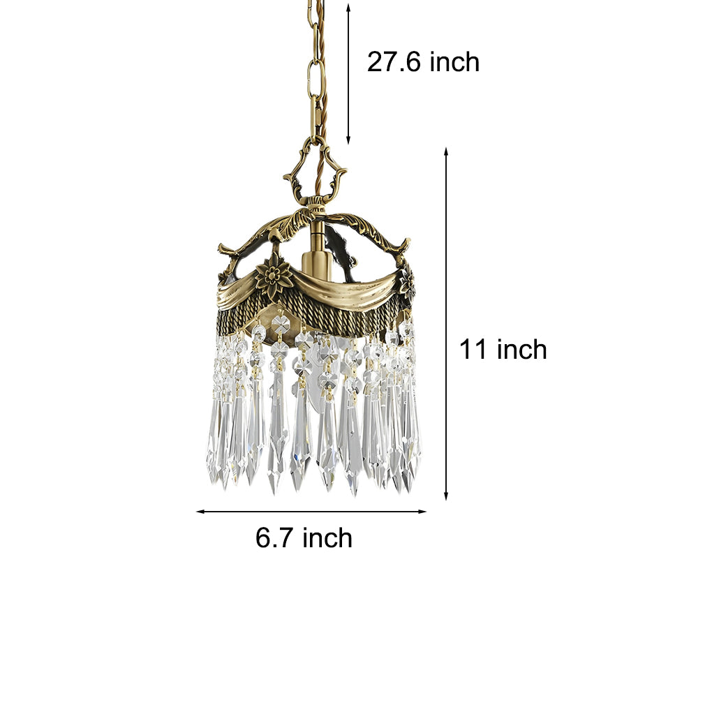 Retro Crystal Pendant Light Li002468