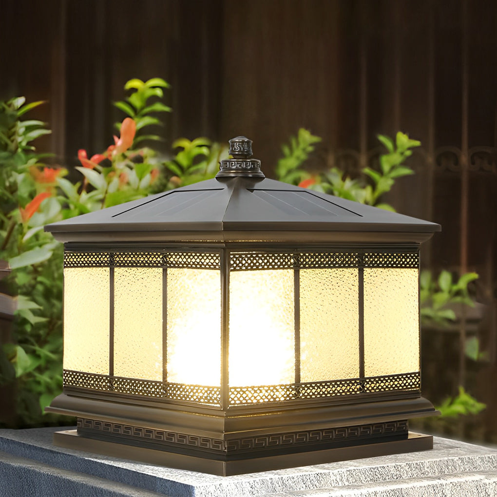 Intelligent Solar Fence Post Light Ha085190