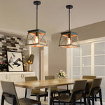 Geometric Industrial Style Ceiling Light Ha083302
