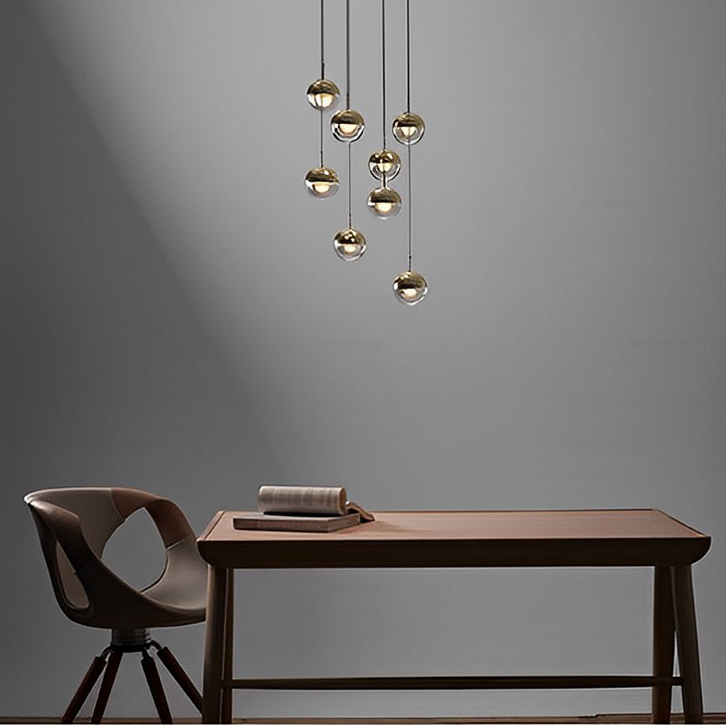 Round Nordic Led Pendant Light Li002421