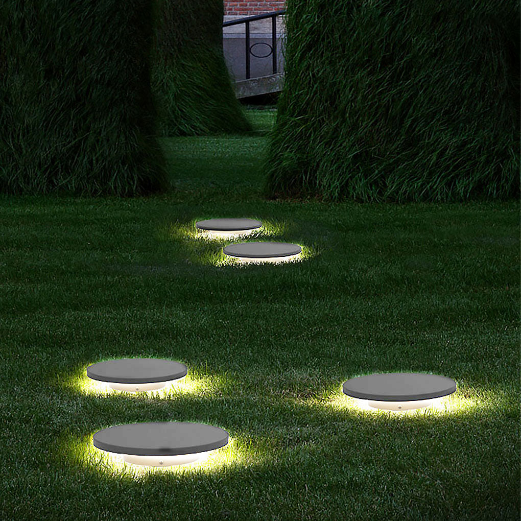 Outdoor Flat Grass Solar Light Led Landscape Ground Lights For Villa Gardenoutdoor Waterproof Grass Light Solar Led Ground Lights For Villa Garden