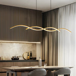 Wavy Lines Kitchen Ceiling Lamp Ha082788