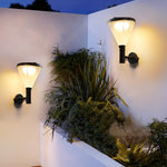 Geometric Outdoor Plug In Wall Lamp Li002041
