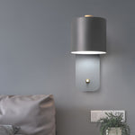 Creative Adjustable Round Nordic Plug In Wall Sconce Li001989