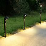 Minimalist Black Modern Outdoor Pathway Light
