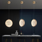 Round Modern Pendant Lights Ha076653