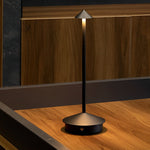 11 41 Inch Cordless Small Cute Mushroom Top Pina Table Lamp
