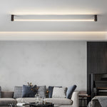 Modern Black Led Linear Ceiling Lights L 23 6 35 5 47 2
