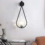 Water Drop Shaped Led Nordic Wall Lamp