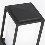 Cubic Aluminum LED Lawn Lantern for Modern Landscape Illumination