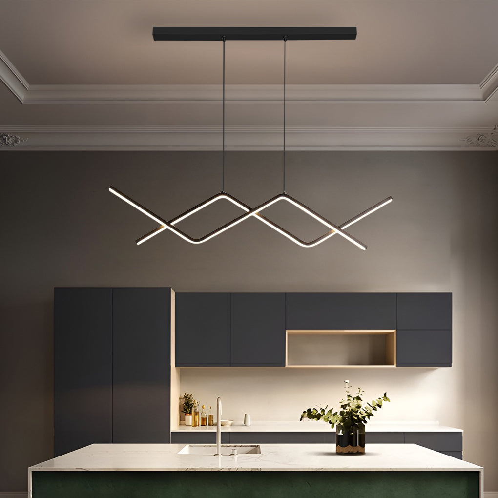Linear Design Led Ceiling Lamp Li002028