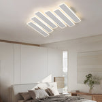 4 6 Lights White Metal Line Dimmable Led Ceiling Light