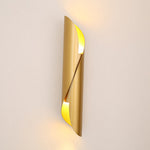 Nordic Unique Arc Background Wall Bedside Industrial Style Wall Lamp