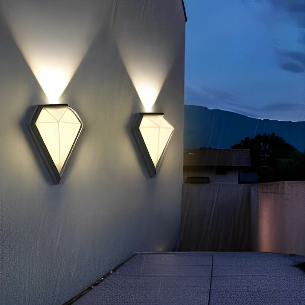 Creative Geometric Black Modern Wall Lamp Li002181