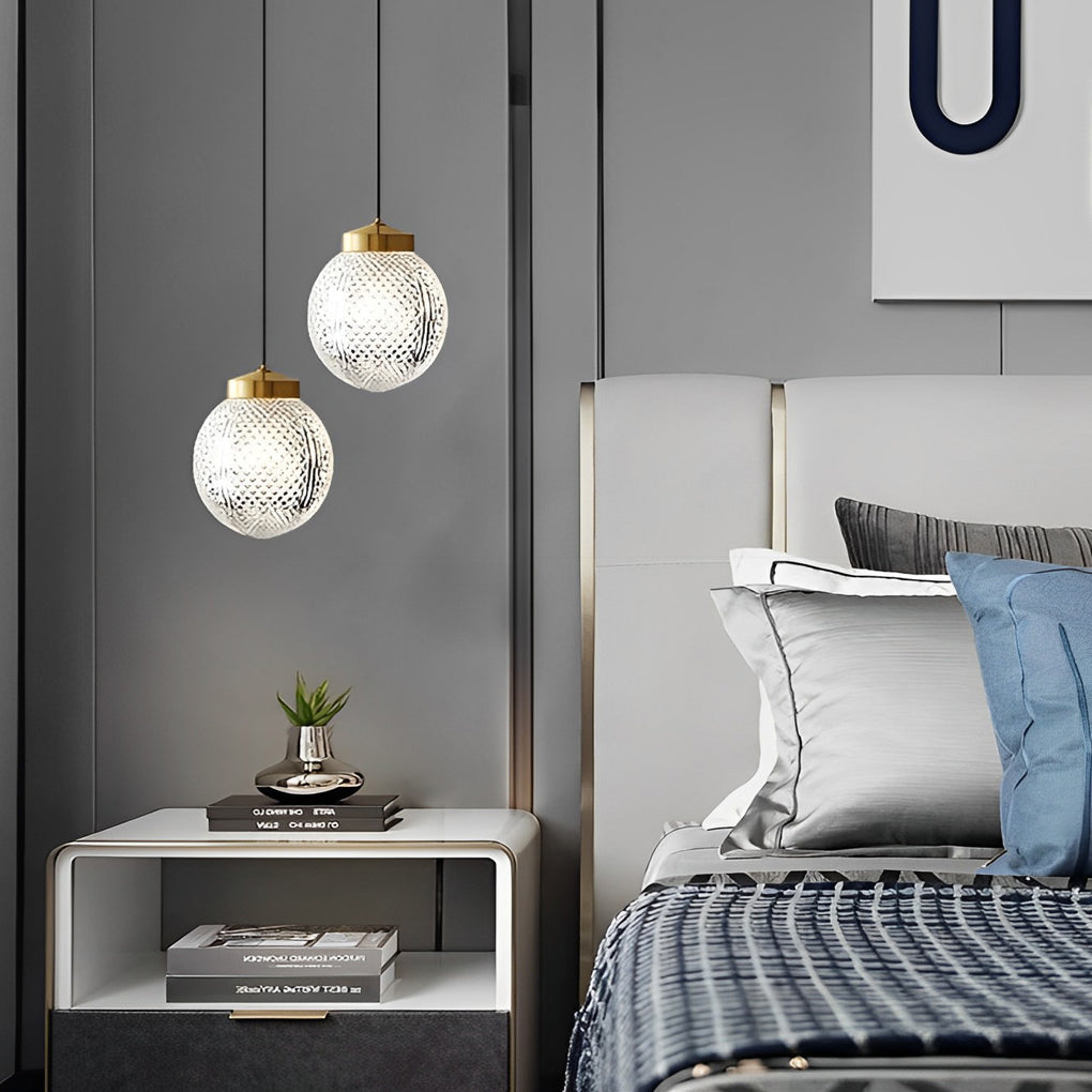 Mini Round Ball Nordic Pendant Light Li002216