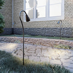 Arched Gooseneck Pathway Lights – Waterproof LED COB Outdoor Landscape Lighting