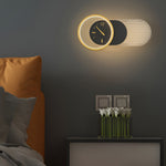 Creative Mute Clock Shaped Wall Lamp Li001948