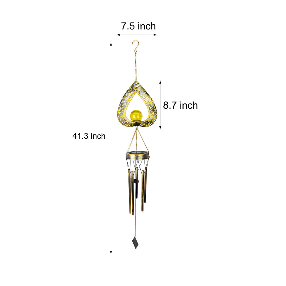 Iron Waterproof Hanging Solar Pendant Light Li002670