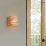 Semi Cylindrical Handmade Wall Lamp Li002348