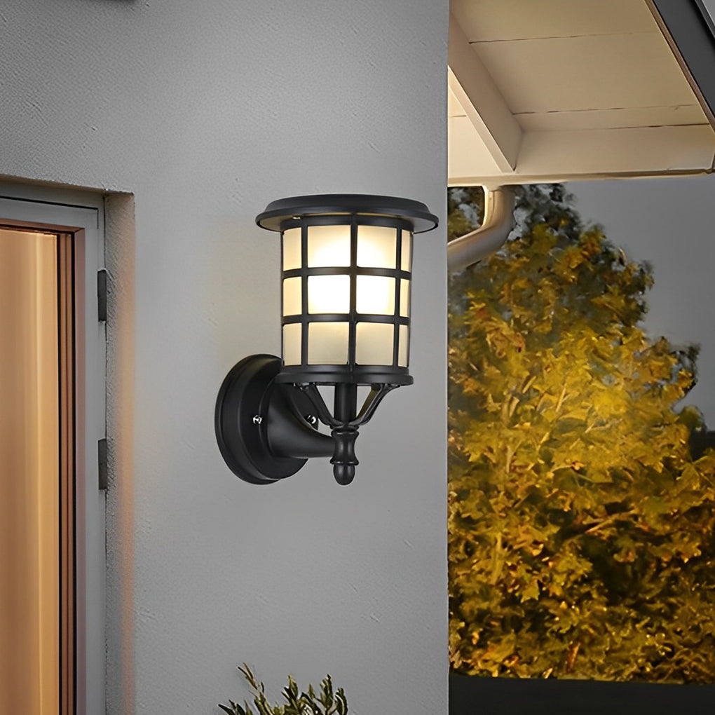 Round Solar Wall Sconces Ha080218