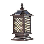 Lumière Pillar Lantern — Weatherproof Outdoor Post Light with Adjustable Color Temperature