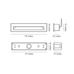 Modern Outdoor Step Lights – Embedded Aluminum Deck Lighting for Pathways