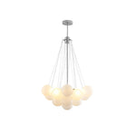 Aqua Sphere Chandelier