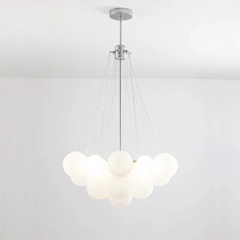 Aqua Sphere Chandelier