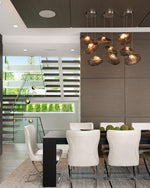 Blown Glass Random Pendant Light