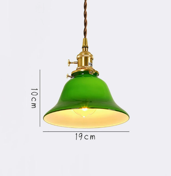 Retro Nordic Industrial Style Creative And Personalized Lace Glass Chandelier