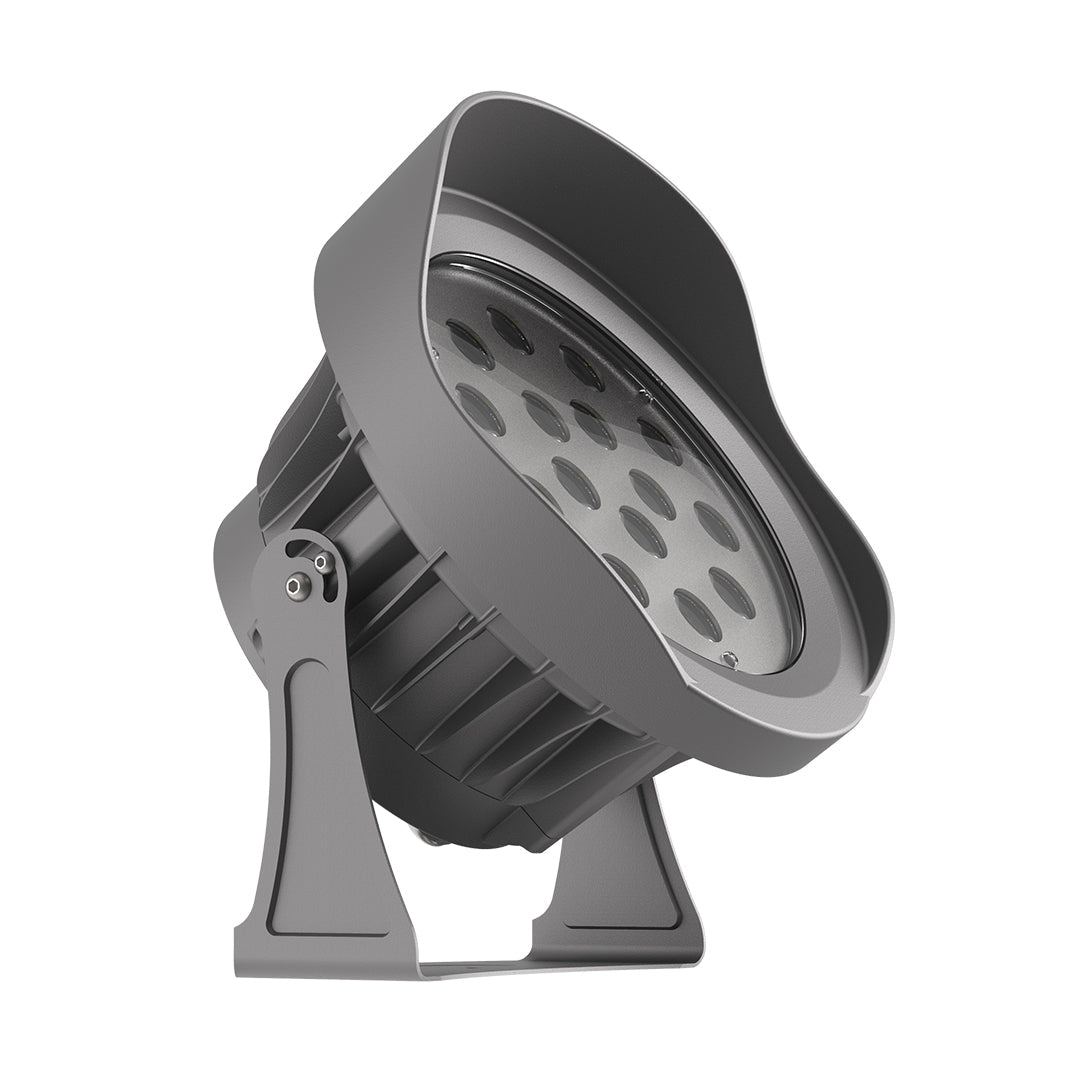 Modern Minimalist Outdoor LED Spotlight with Adjustable Head, IP65 Waterproof