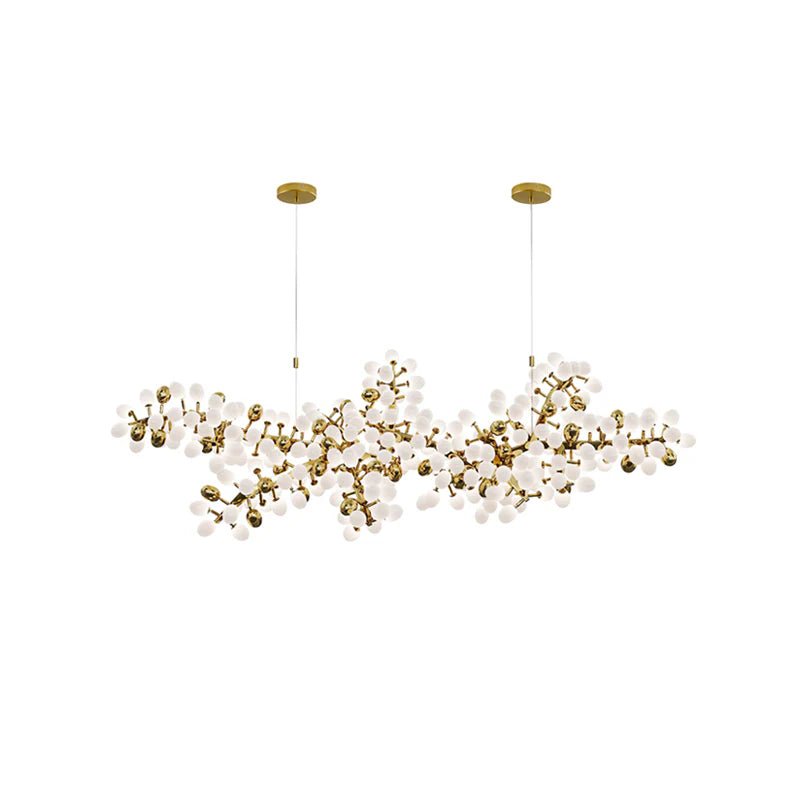 Selene Droplet Chandelier – Hand-Blown Murano Glass Pendant Light