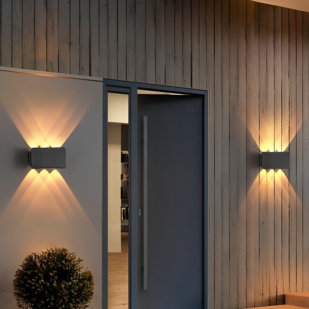 Up And Down Lights Solar Wall Lamp Li002302