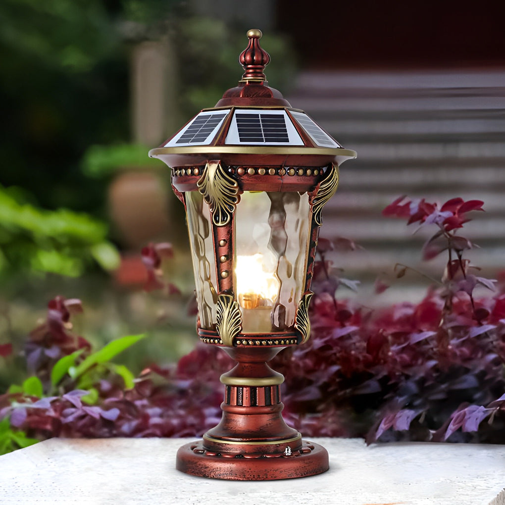 Dual Use Solar Fence Post Light Ha092401