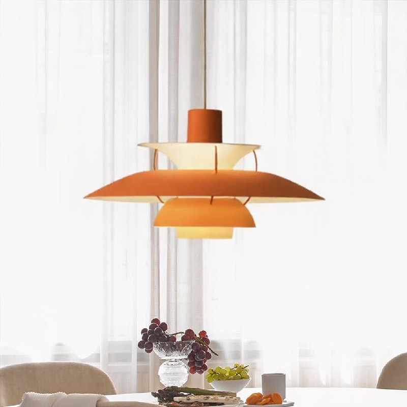 Multilayer Metal Pendant Light