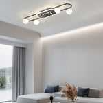4 6 8 Round Acrylic Balls Three Step Dimming Modern Ceiling Light Fixture