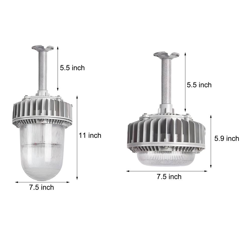 Industrial Led Explosion Proof Light Pendant Light For Hazardous Areas 50W 100W