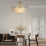 Glass Led French Style Chandelier Ha093728