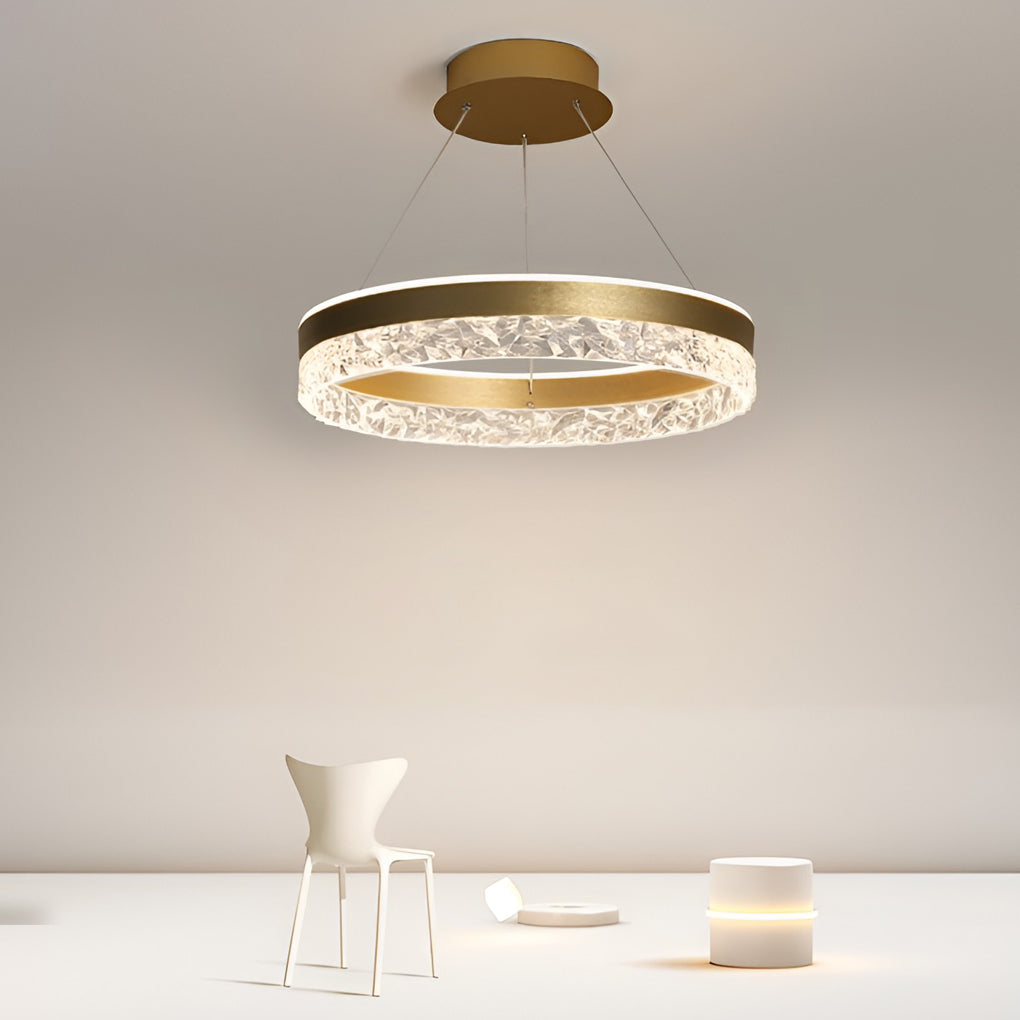 Circular Ring Led Modern Kitchen Island Light Li001937