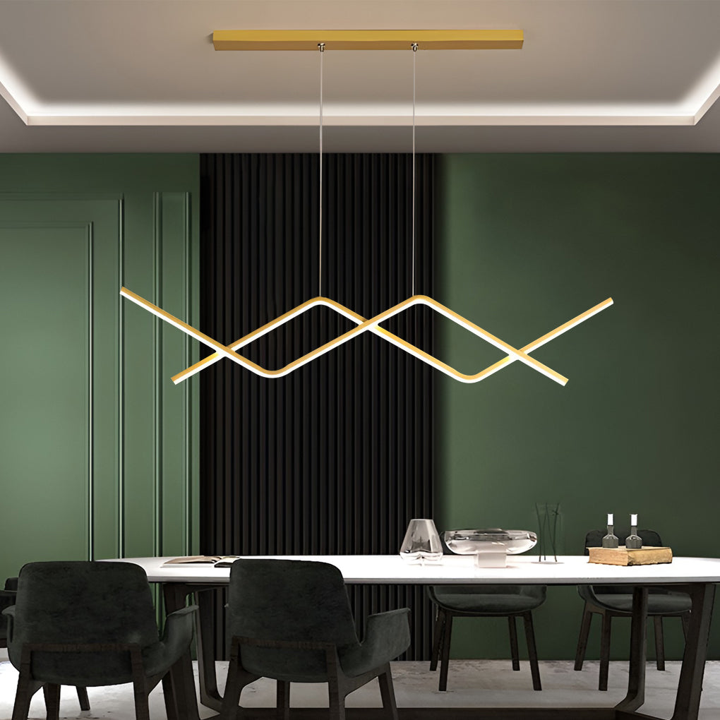 Linear Design Led Ceiling Lamp Li002028