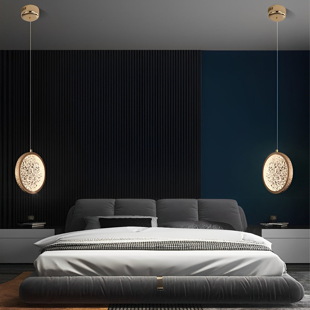 Round Modern Pendant Lights Ha076653